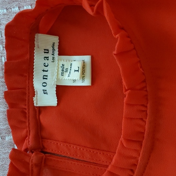 Nice Bright Blouse Sz LG - Picture 4 of 8